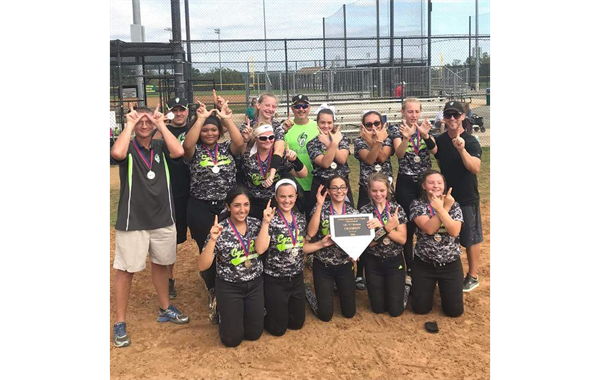 14U Champions of the USSSA Potomac River Clash!