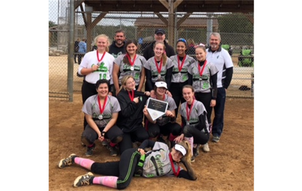 16U USSSA Breast Cancer Awareness tournament Silver Championship Runners Up